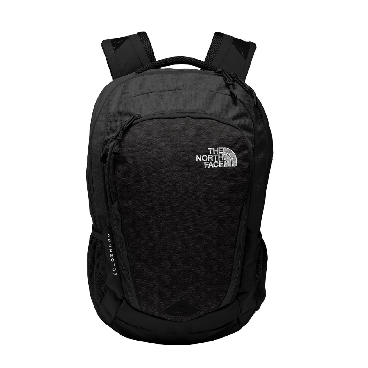 The North Face Connector Backpack Embroidered - TNF Black/TNF White (PMS BLACK C)