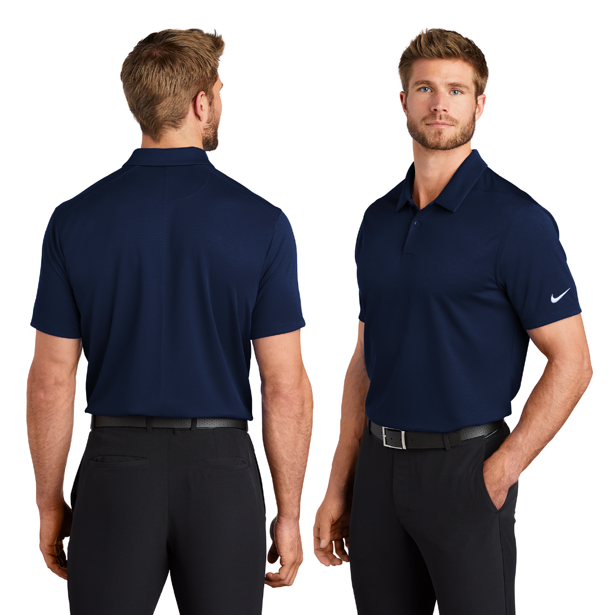 Nike Dry Essential Solid Embroidered Polo - Game Royal Blue (PMS 661C)