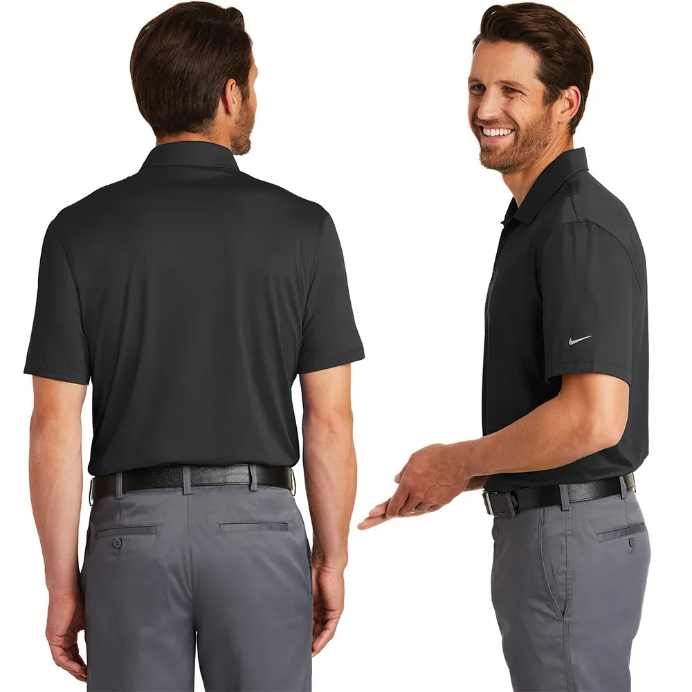 Nike Dri-FIT Legacy Embroidered Polo - Dark Grey