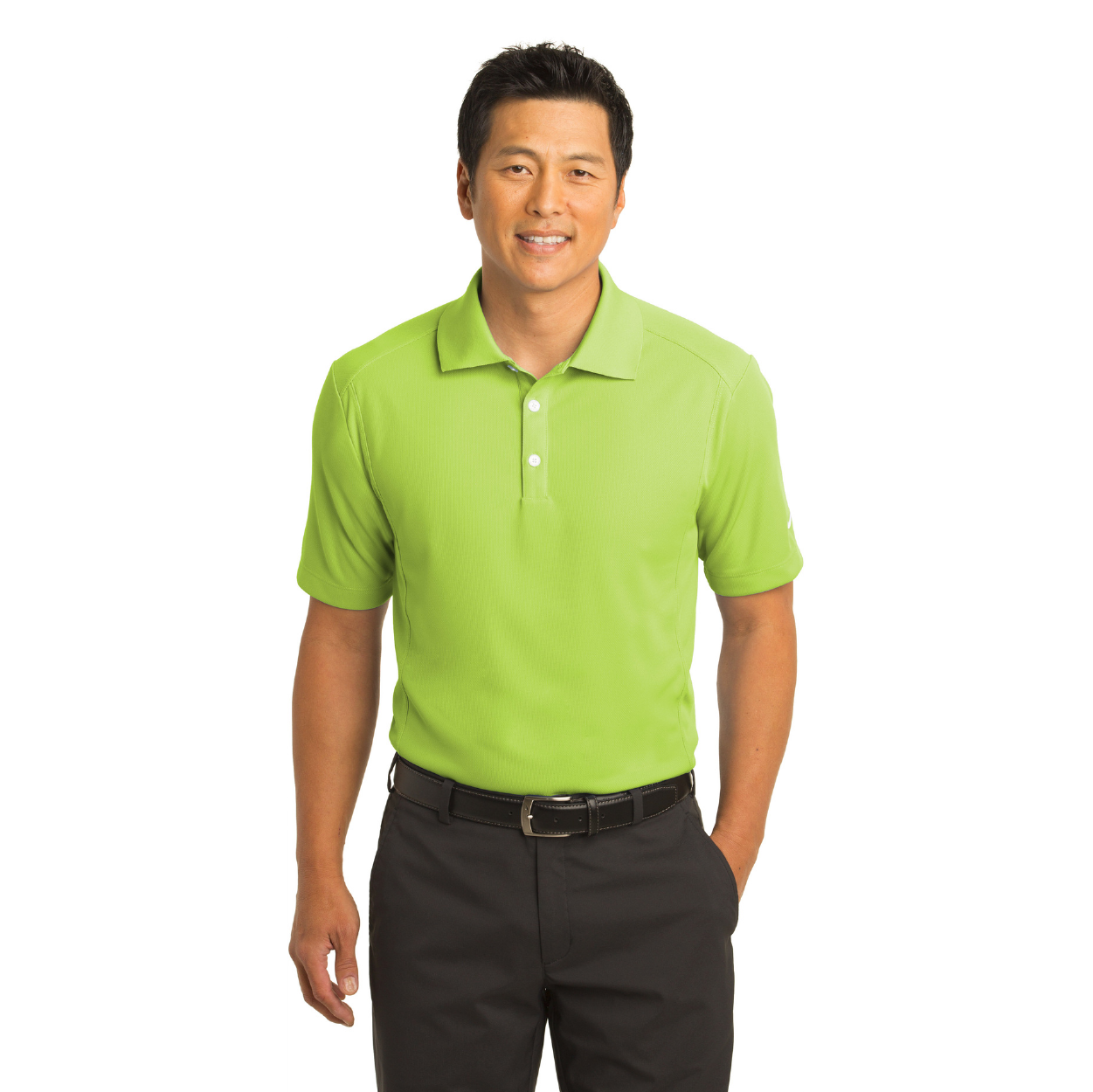 Nike Dri-FIT Classic Embroidered Polo - Midnight Navy Blue