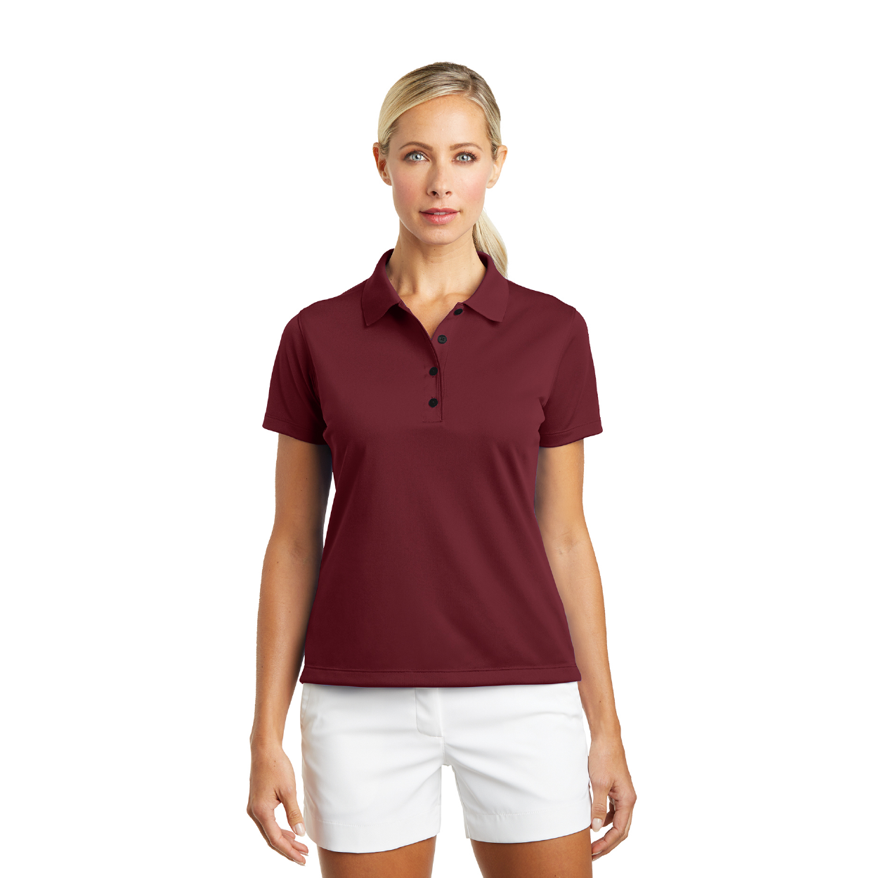 Nike Women's Tech Basic Dri-FIT Embroidered Polo - Varsity Purple
