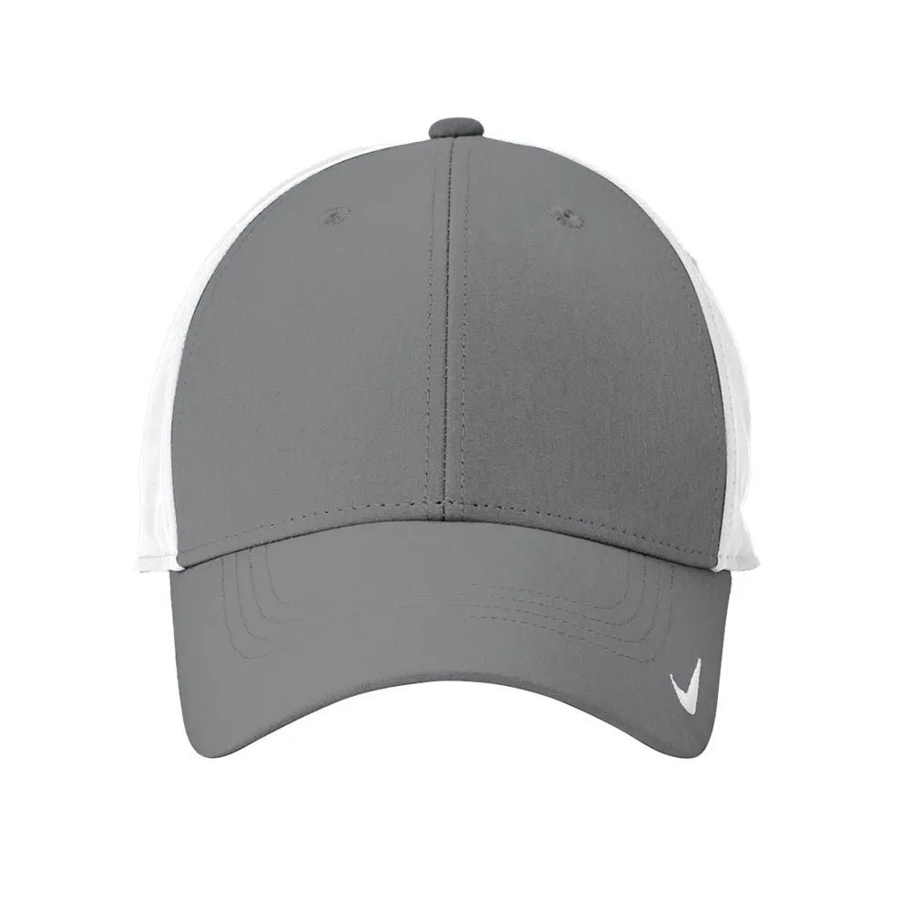 Nike Dri-FIT Legacy Embroidered Cap - Dark Grey/White