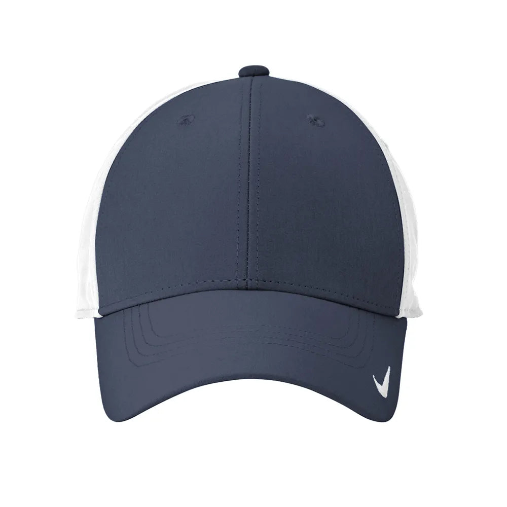 Nike Dri-FIT Legacy Embroidered Cap - Navy Blue/White
