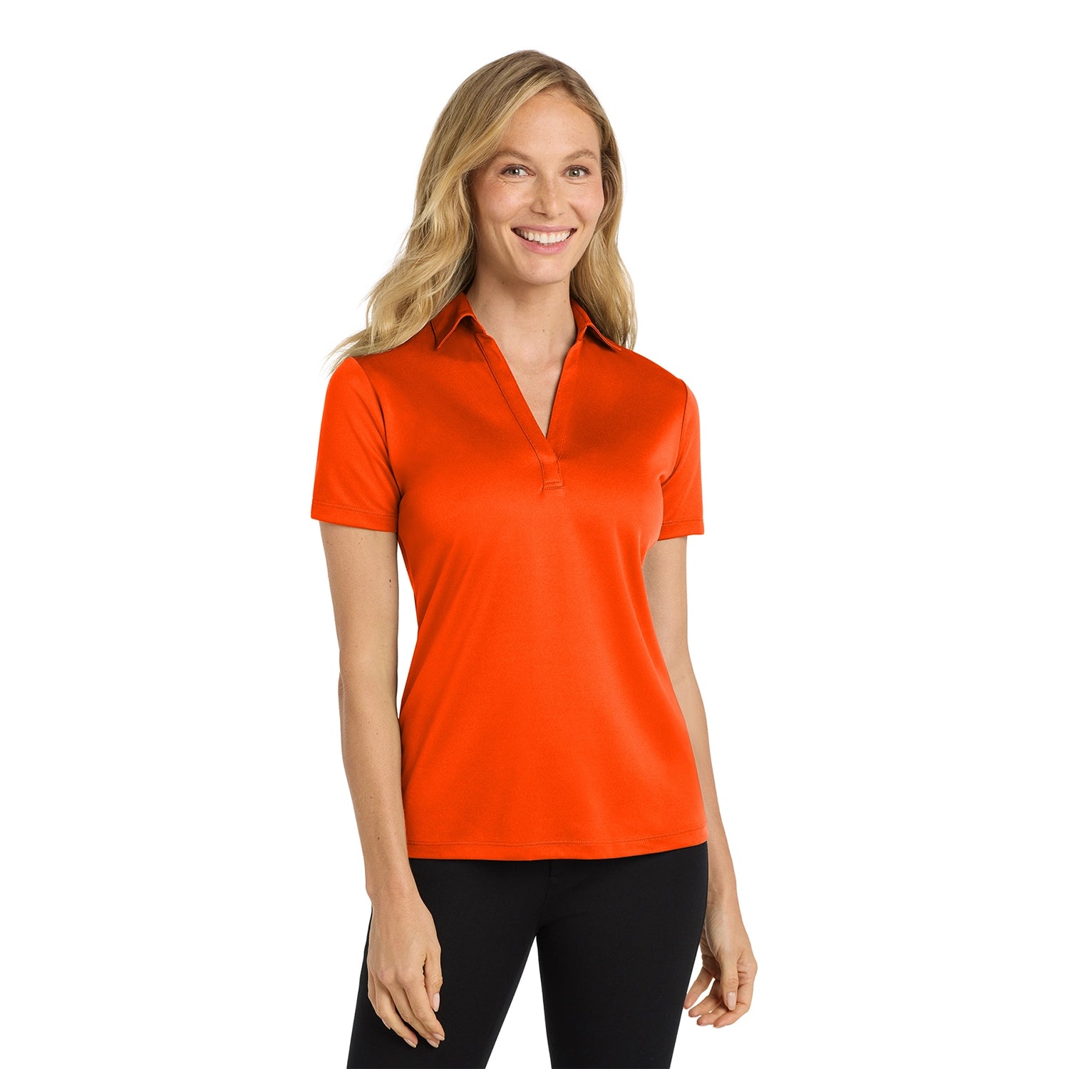 Port Authority Women's Silk Touch Performance Embroidered Polo