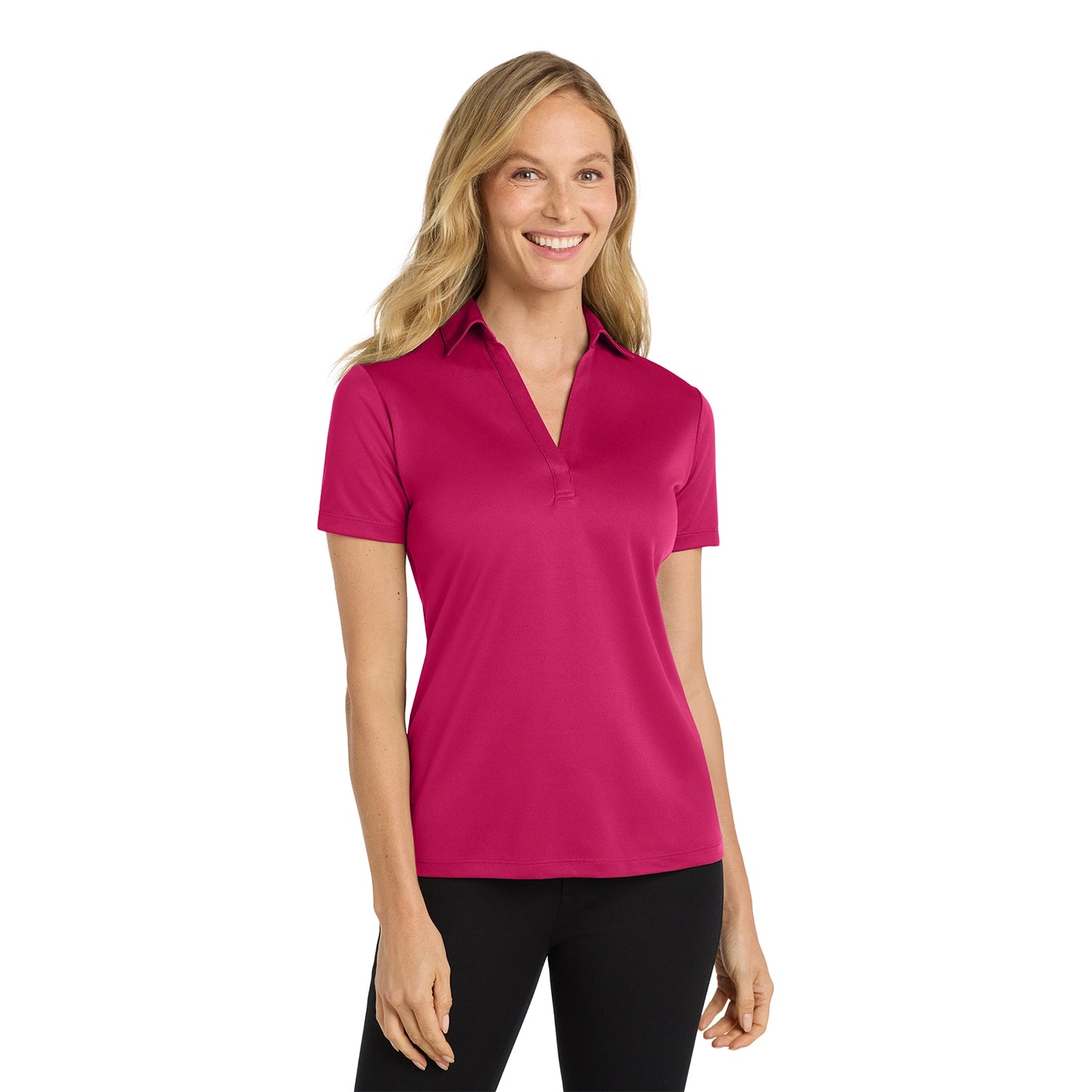 Port Authority Women's Silk Touch Performance Embroidered Polo