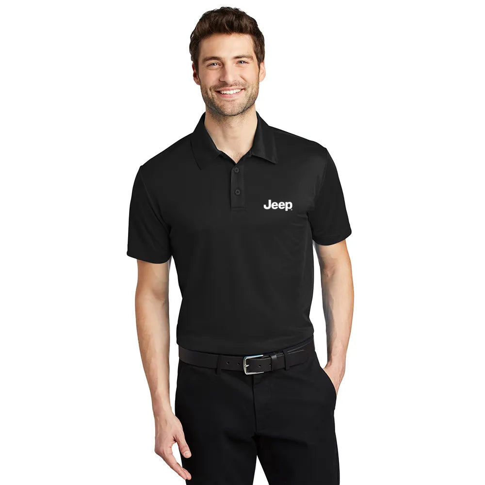 Port Authority Tall Silk Touch Performance Embroidered Polo