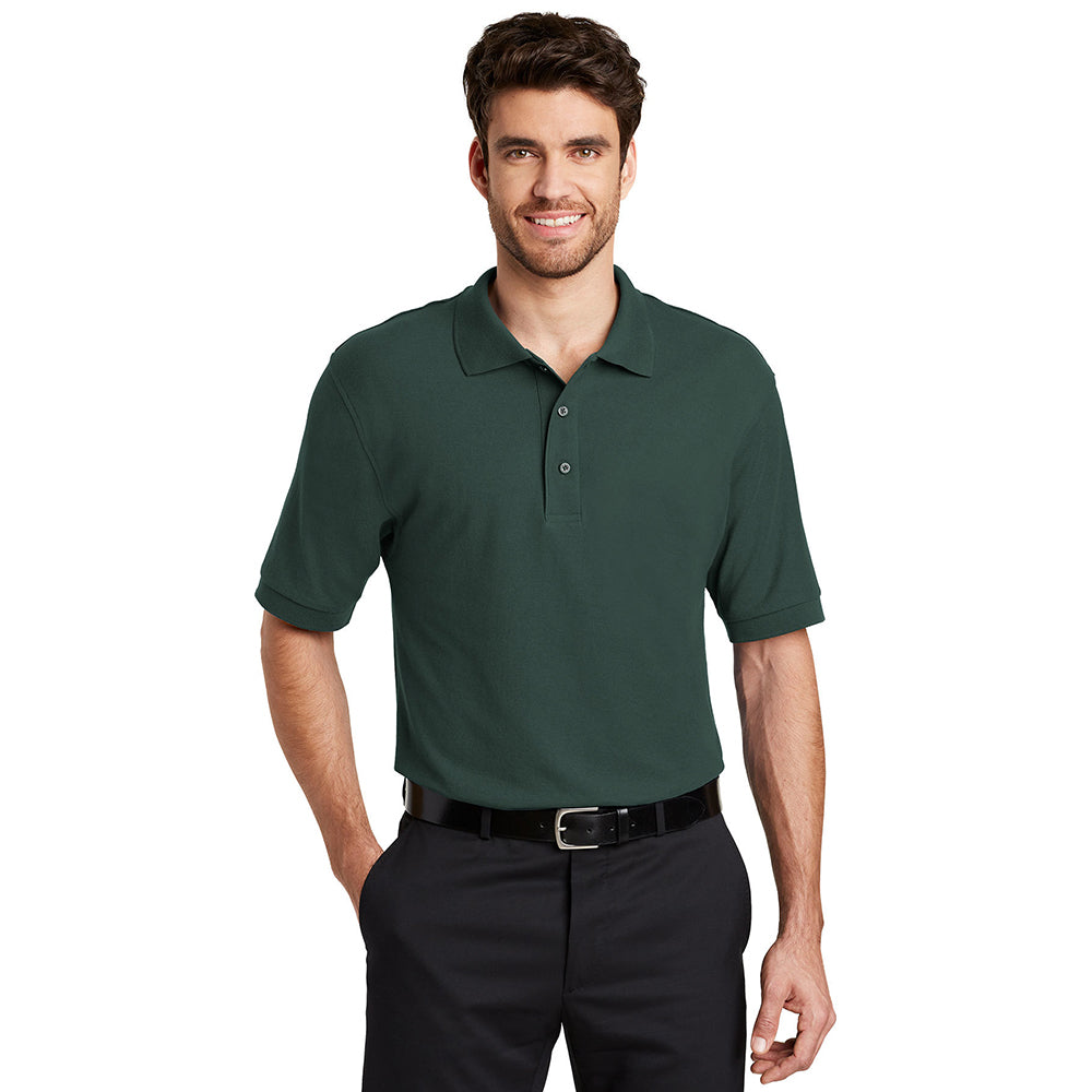 Port Authority Tall Silk Touch Embroidered Polo