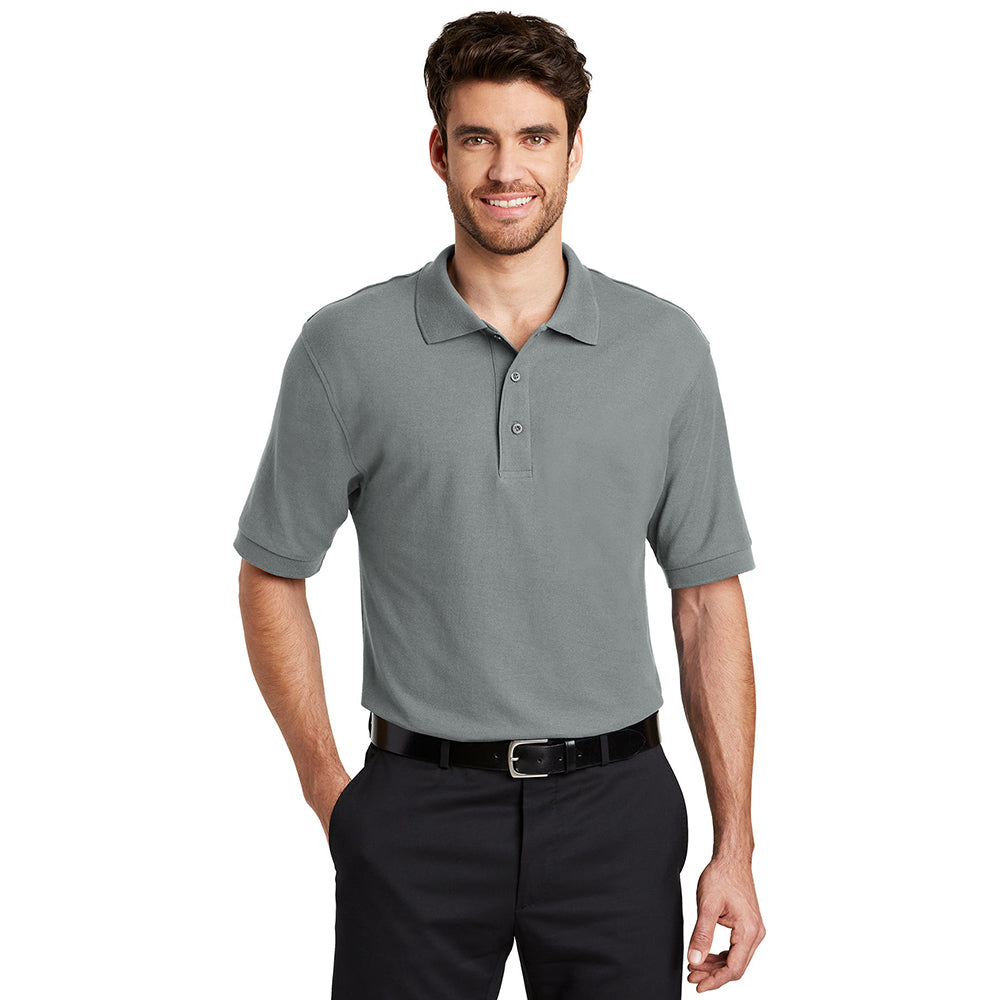 Port Authority Tall Silk Touch Embroidered Polo