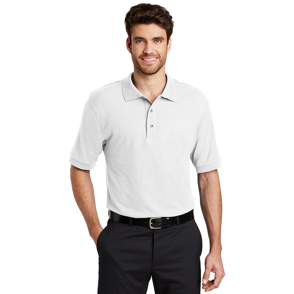 Port Authority Tall Silk Touch Embroidered Polo