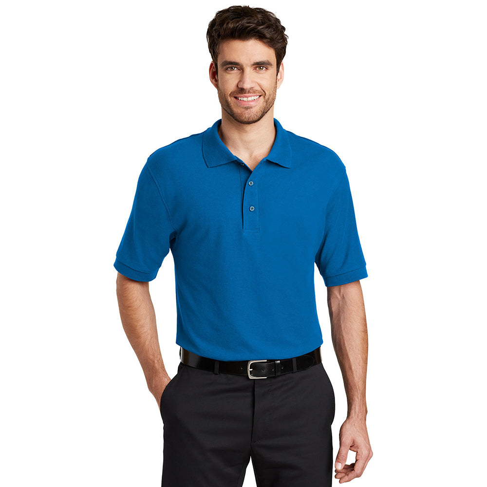 Port Authority Tall Silk Touch Embroidered Polo