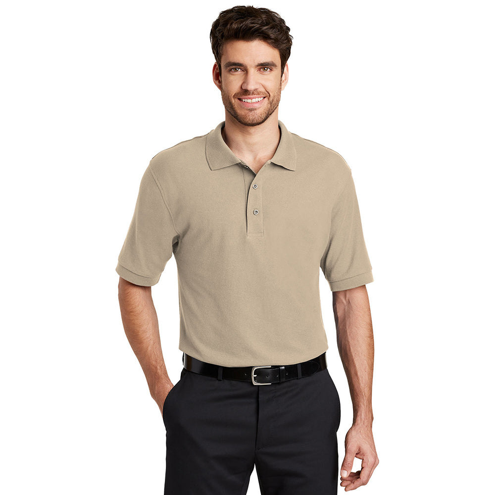 Port Authority Tall Silk Touch Embroidered Polo