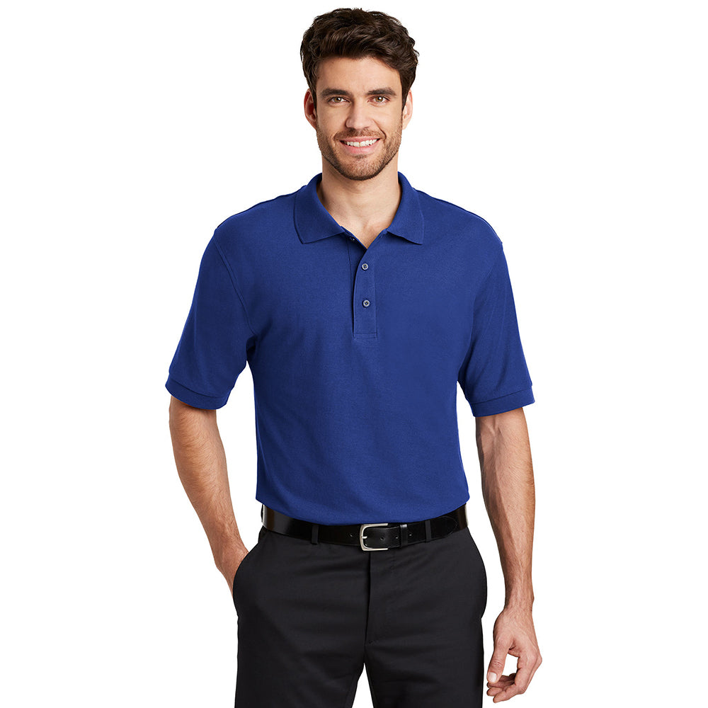 Port Authority Tall Silk Touch Embroidered Polo