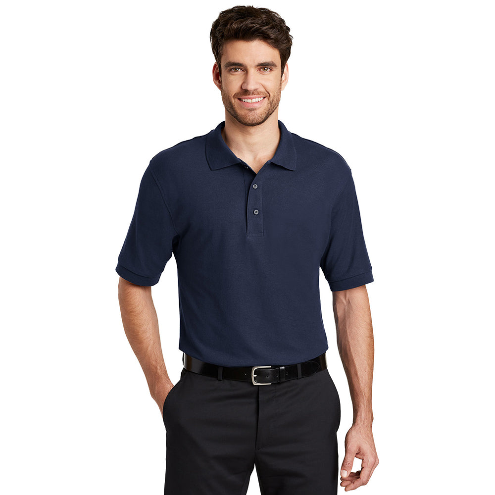 Port Authority Tall Silk Touch Embroidered Polo
