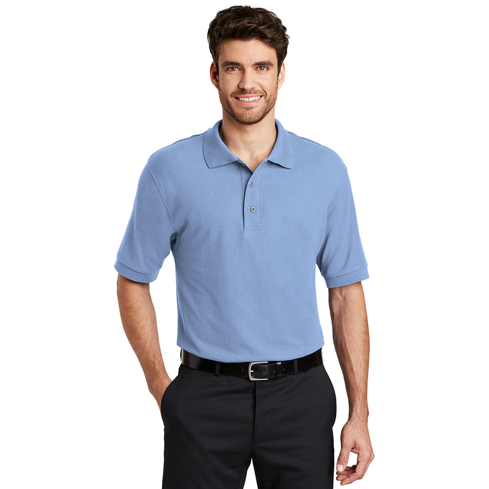 Port Authority Tall Silk Touch Embroidered Polo