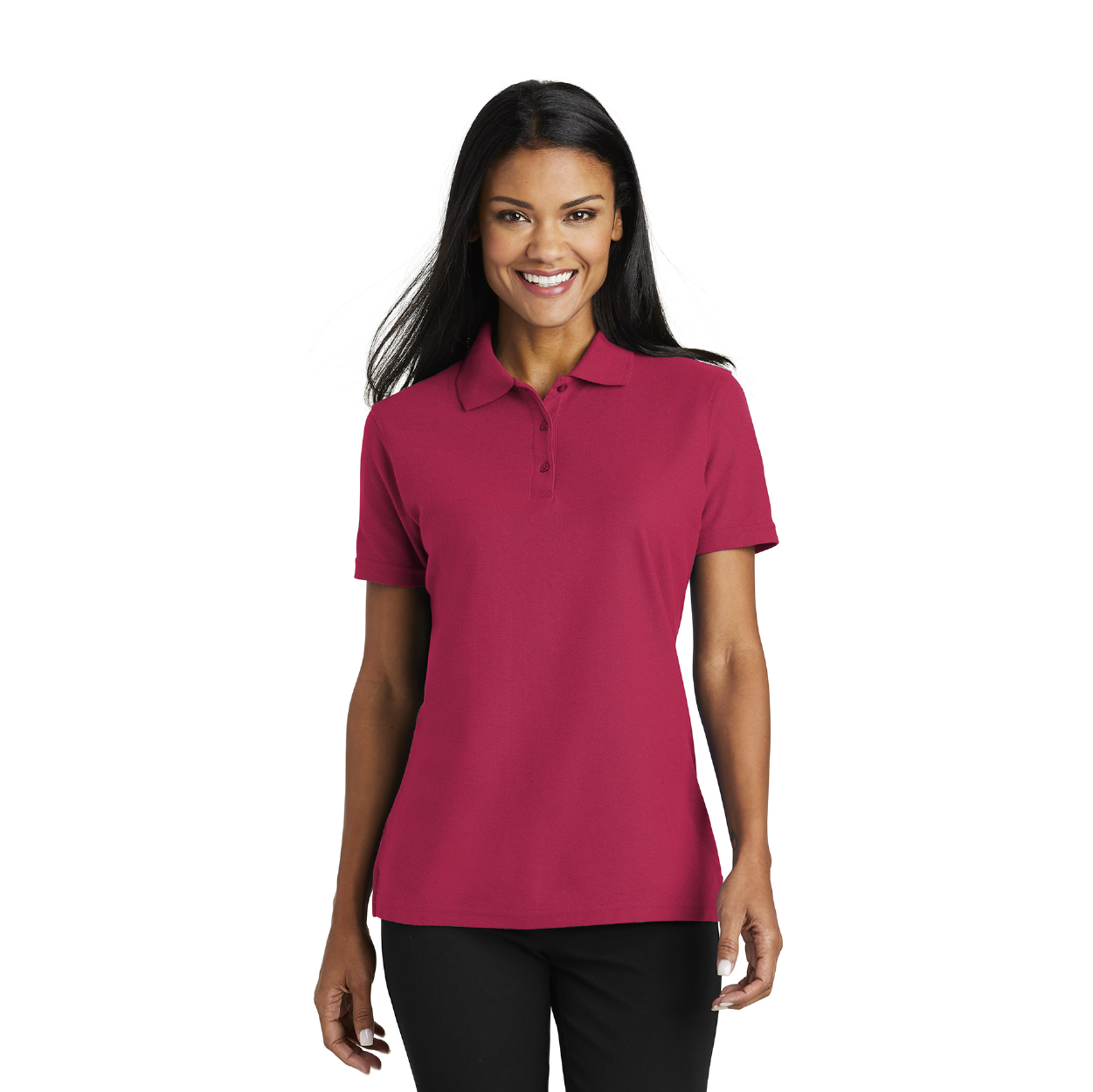Port Authority Women's Stain-Release Embroidered Polo - Royal Blue (PMS 3597C)