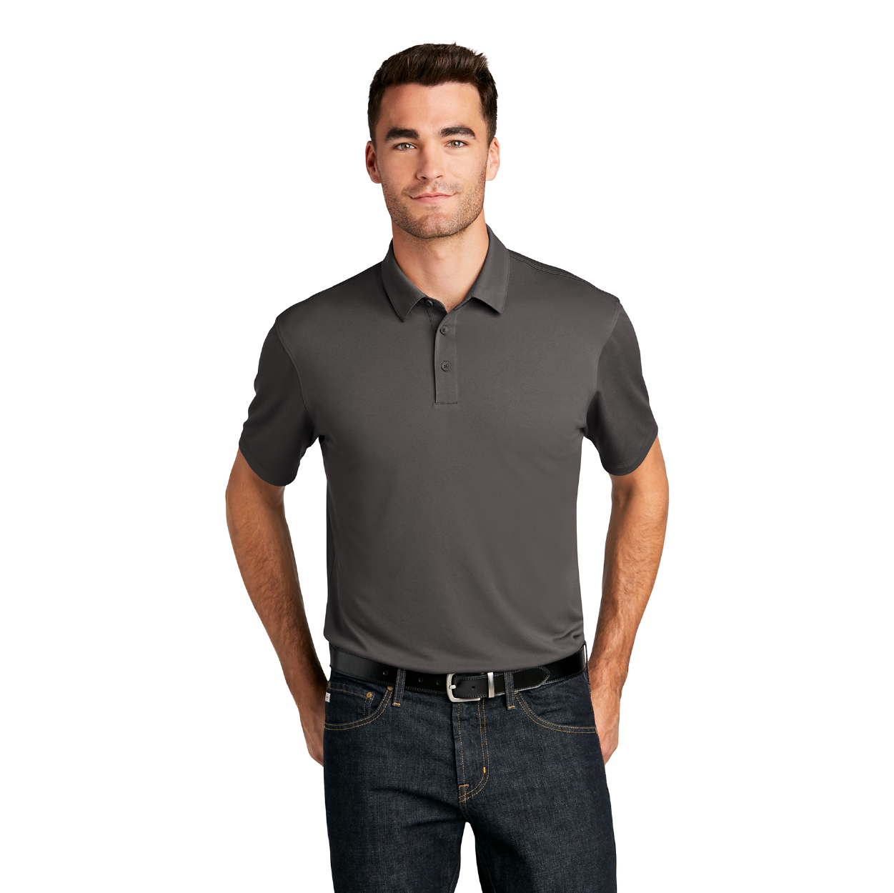 Port Authority UV Choice Pique Embroidered Polo - Deep Olive Green
