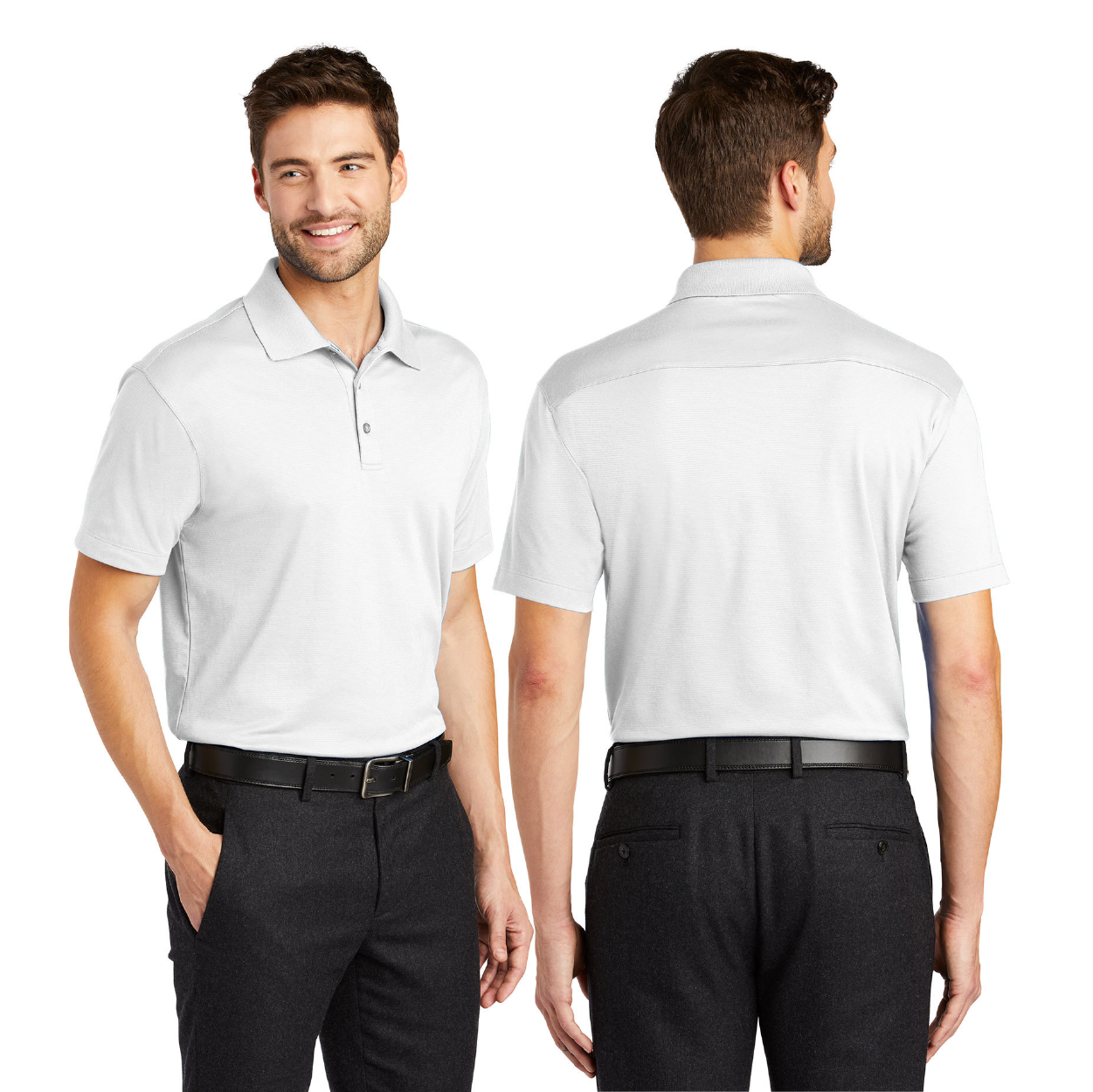 Port Authority Rapid Dry Mesh Embroidered Polo - Engine Red