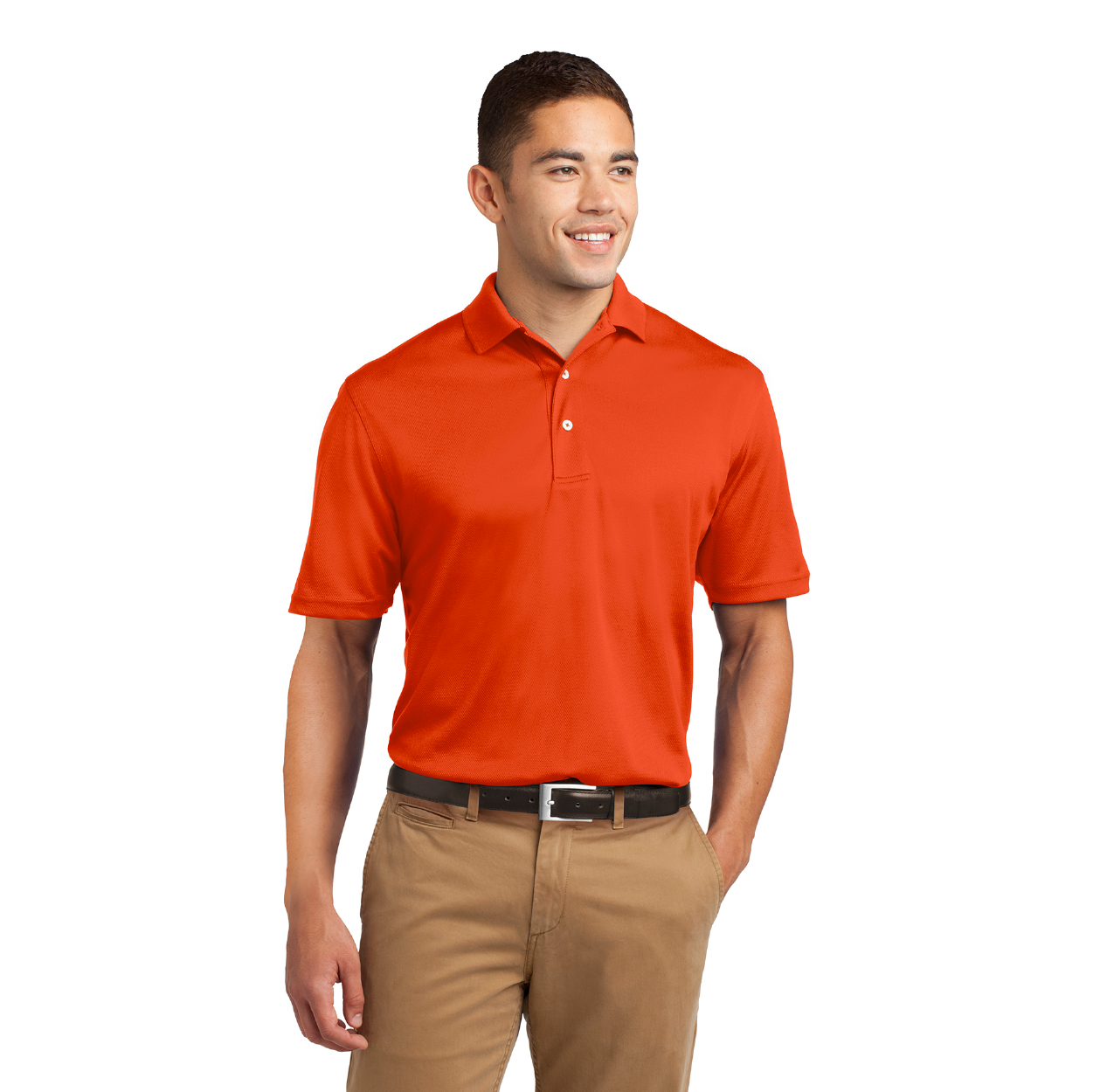 Sport-Tek Dri-Mesh Embroidered Polo - Purple