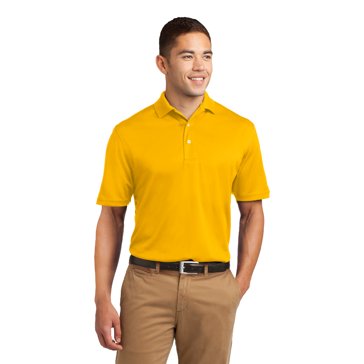 Sport-Tek Dri-Mesh Embroidered Polo - Red