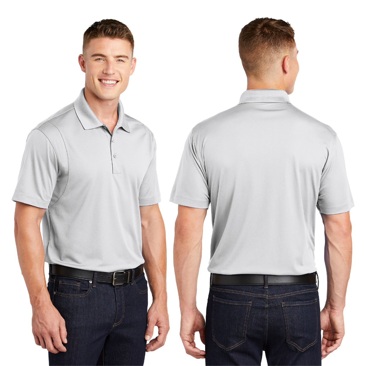 Sport-Tek Micropique Sport-Wick Embroidered Polo - Blue Lake