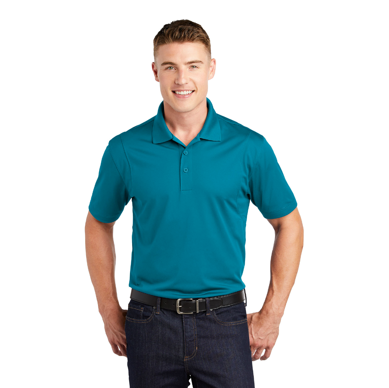 Sport-Tek Micropique Sport-Wick Embroidered Polo - True Red