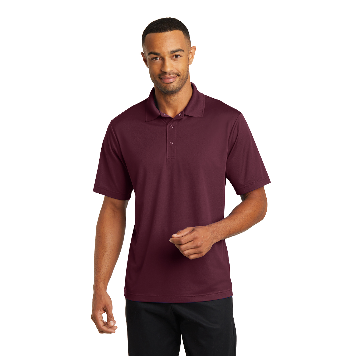 CornerStone Micropique Gripper Embroidered Polo - True Royal Blue