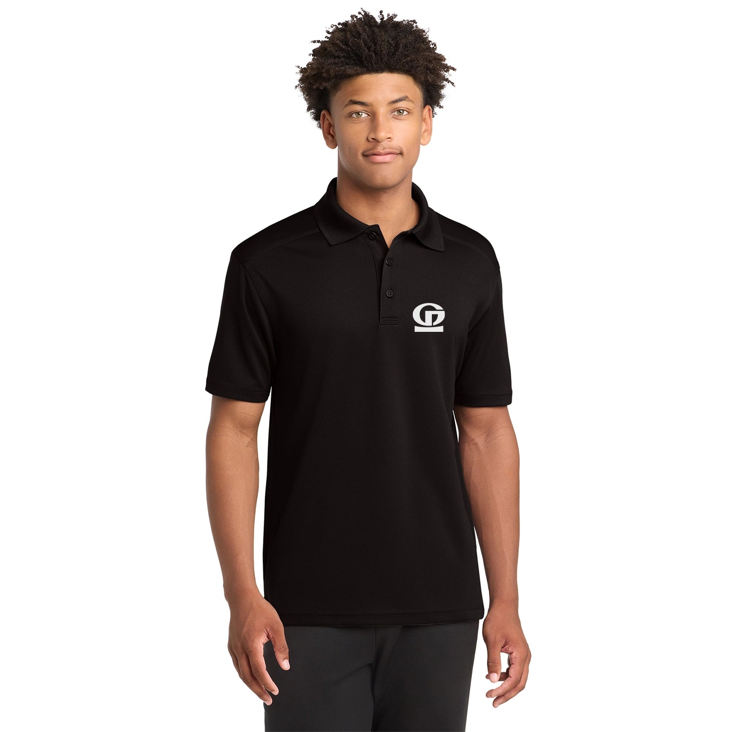 SportTek PosiCharge MicroMesh Embroidered Polo