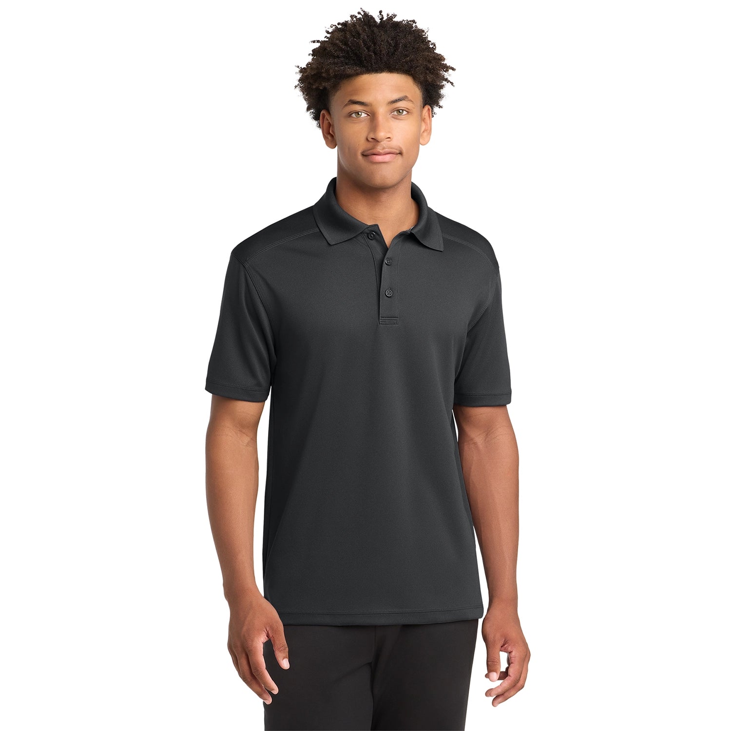 SportTek PosiCharge MicroMesh Embroidered Polo