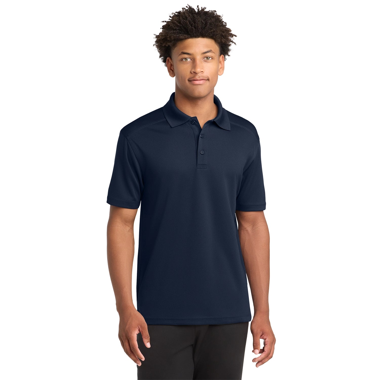 SportTek PosiCharge MicroMesh Embroidered Polo