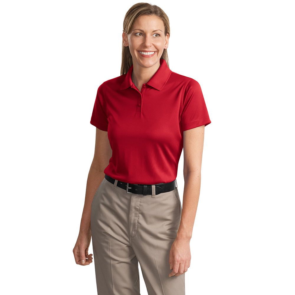CornerStone Women's Select Snag-Proof Embroidered Polo - Red