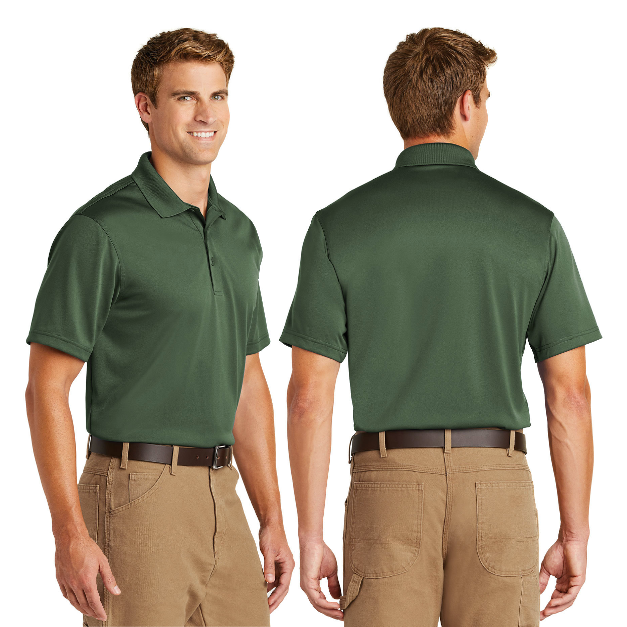 CornerStone - Select Snag-Proof Embroidered Polo - Charcoal Grey