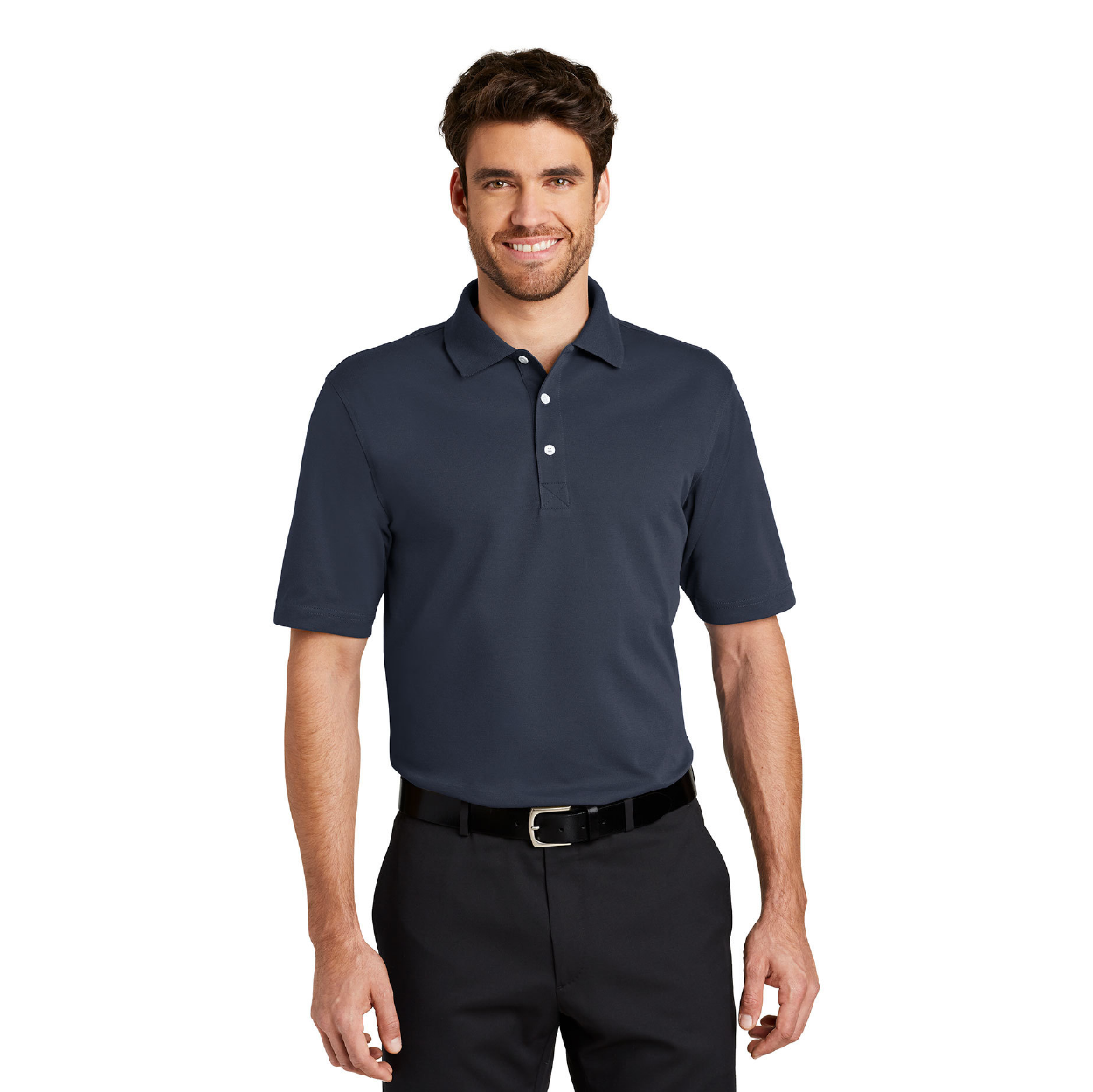 Port Authority Rapid Dry Embroidered Polo - White