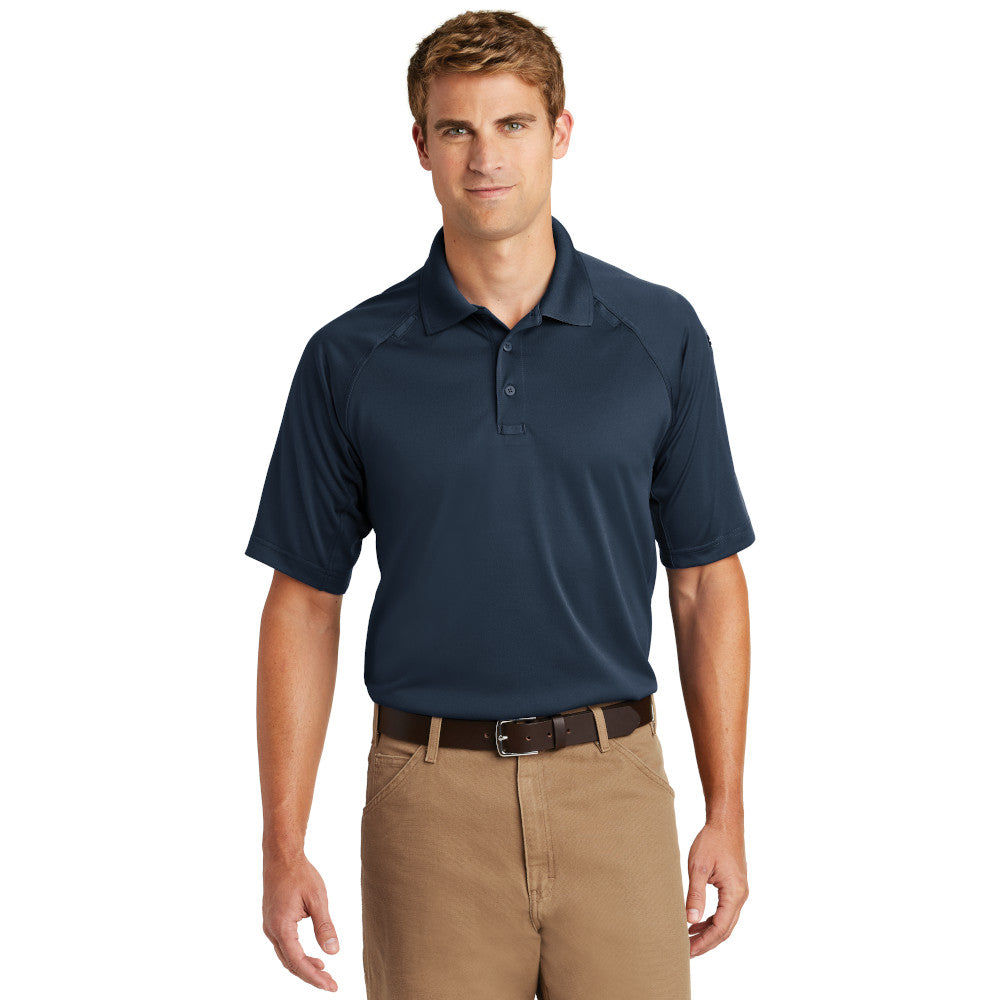 CornerStone - Select Snag-Proof Tactical Embroidered Polo - Light Grey