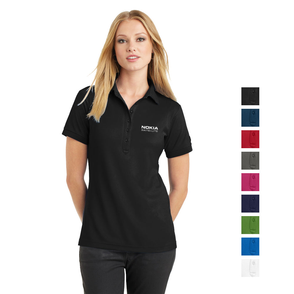 OGIO - Jewel Embroidered Polo - Blacktop Black (PMS BLACK C)