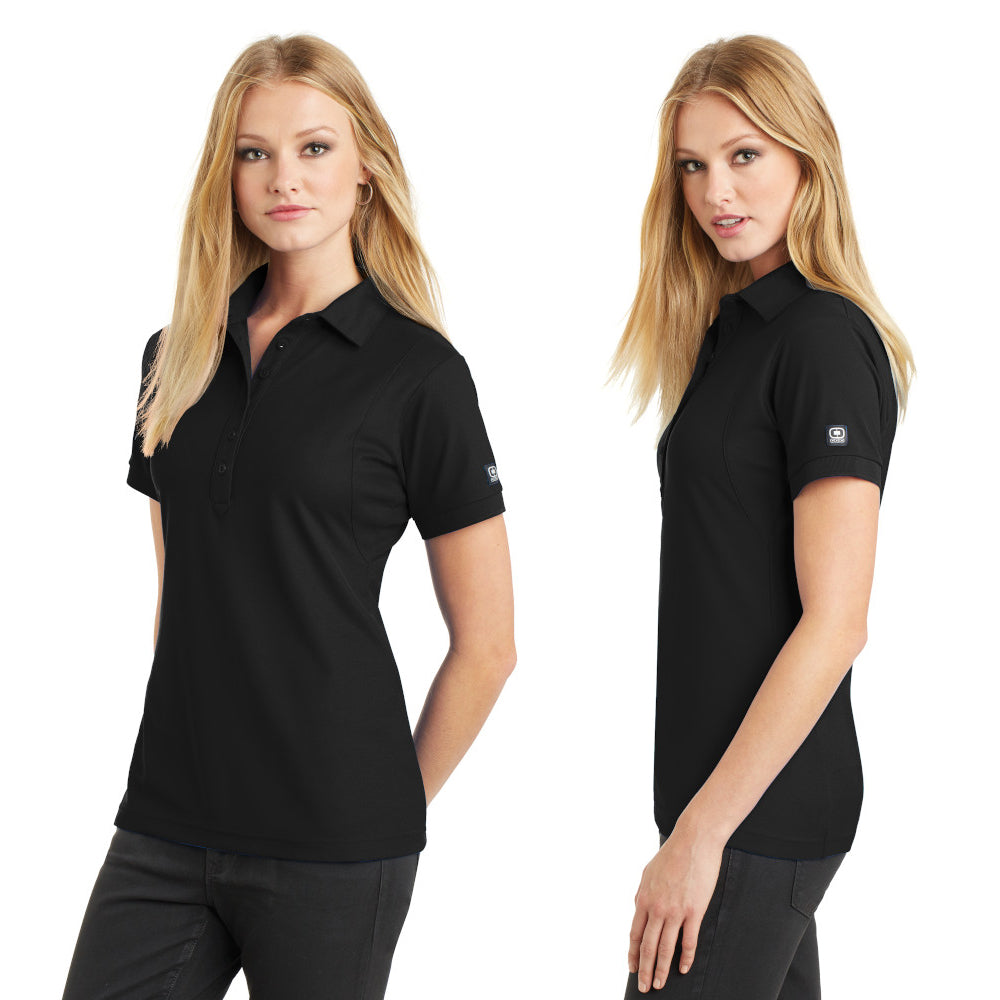 OGIO - Jewel Embroidered Polo - Blue Mist (PMS 2158C)