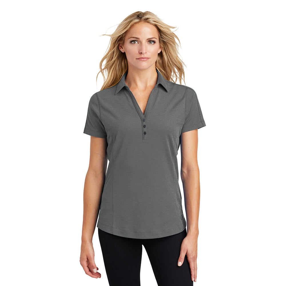 OGIO Women's Onyx Embroidered Polo - Petrol Grey