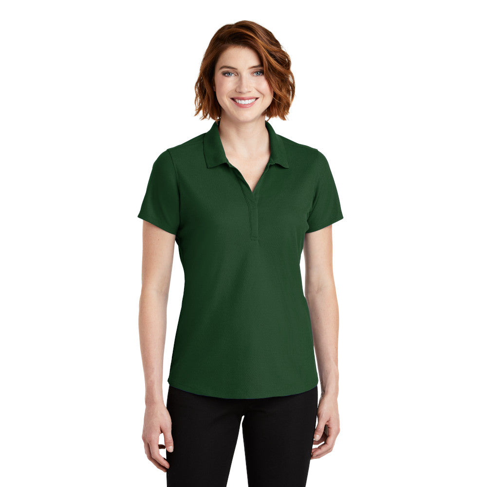 Port Authority Women's EZPerformance Pique Embroidered Polo - Sterling Grey