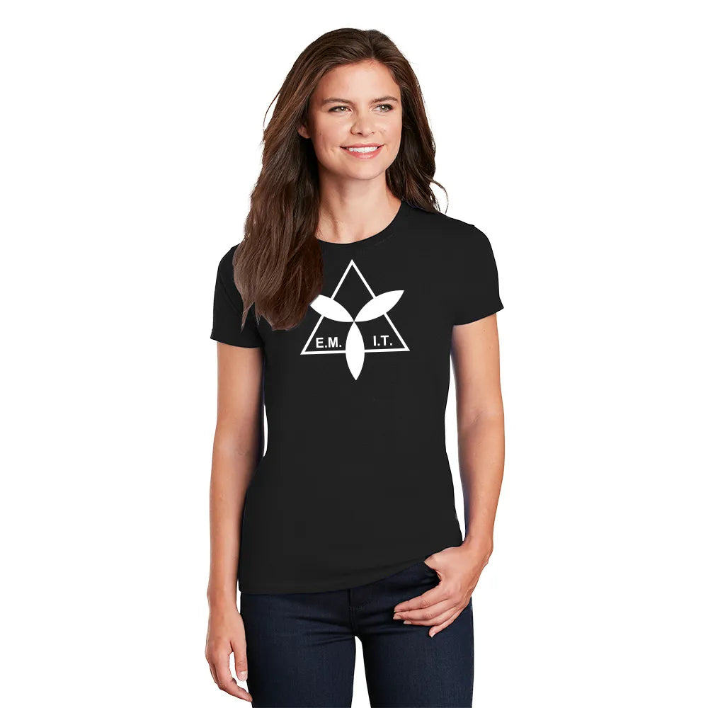 Gildan Women's Ultra Cotton 100% US Cotton T-Shirt Decorated - Black