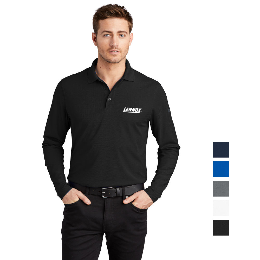 OGIO Caliber2.0 Long Sleeve Embroidered - Blacktop Black (PMS BLACK C)
