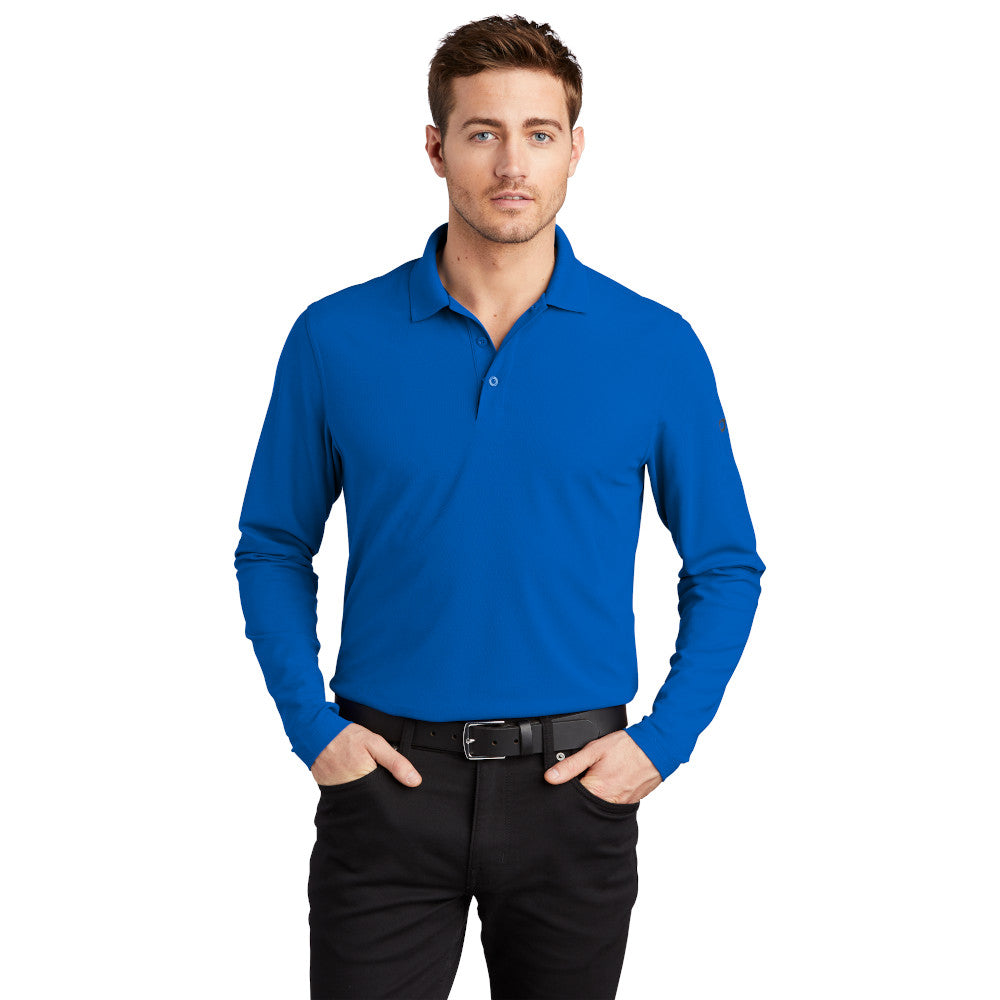 OGIO Caliber2.0 Long Sleeve Embroidered - Electric Blue (PMS 2145C)