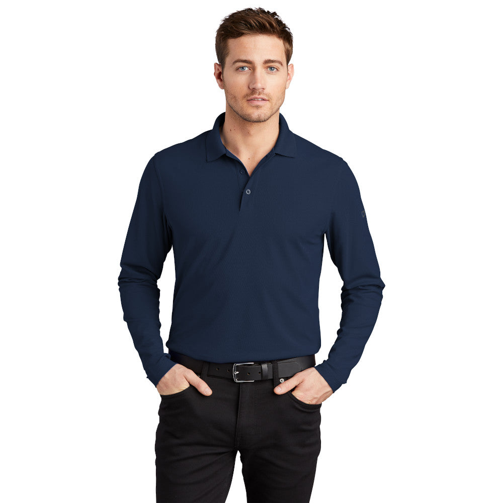 OGIO Caliber2.0 Long Sleeve Embroidered - Navy Blue (PMS 533C)