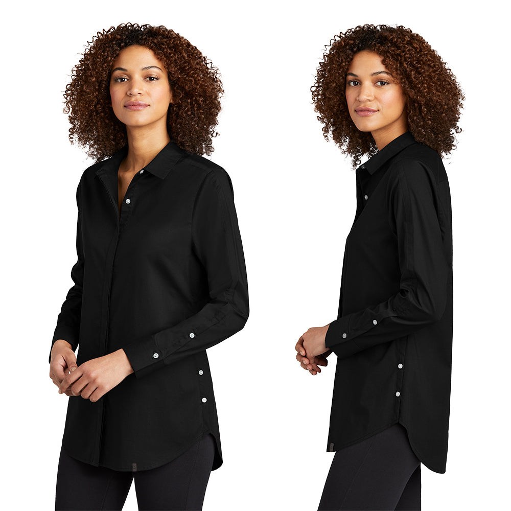 OGIO OGIO Women's Commuter Woven Tunic Embroidered – Gear Grey Heather