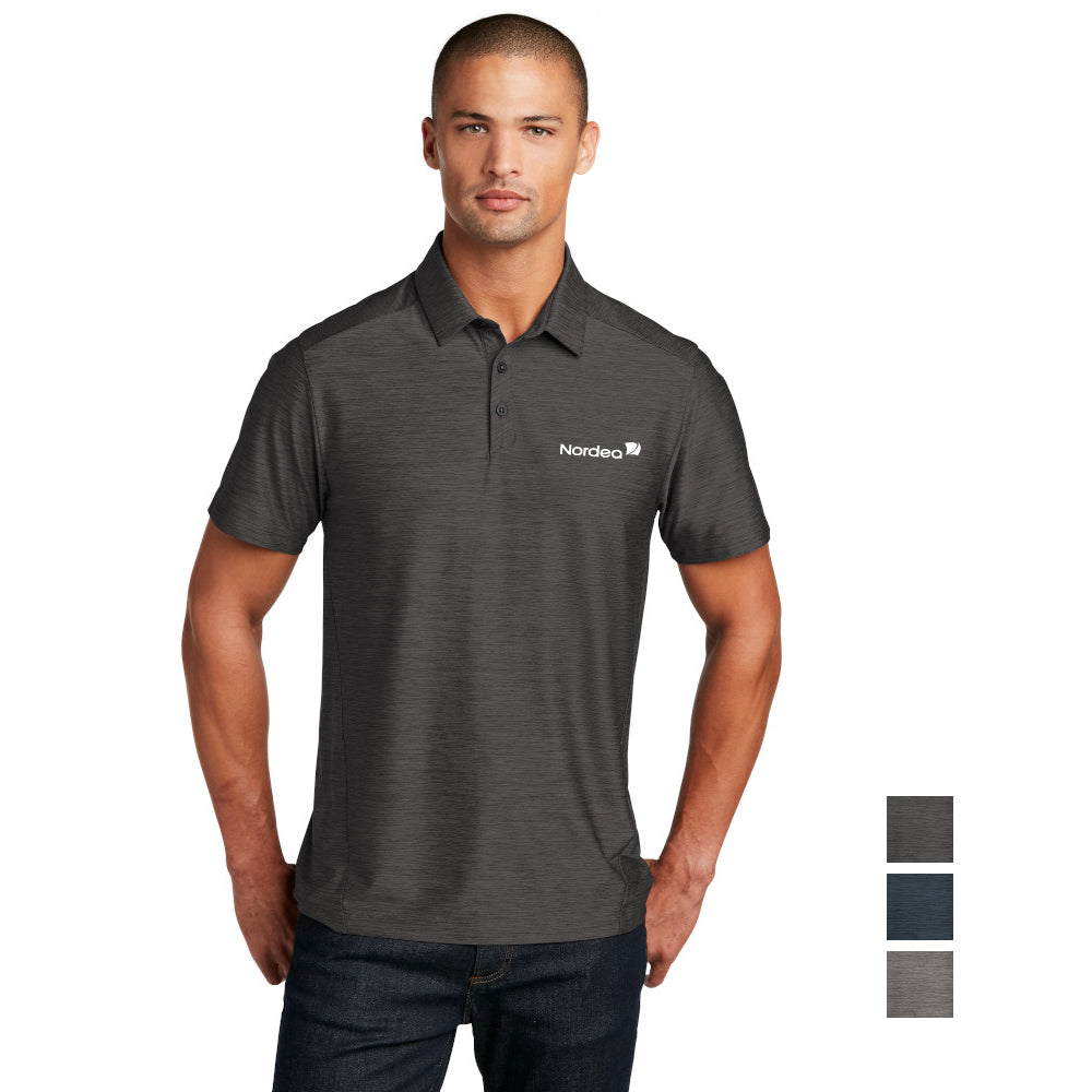 OGIO Slate Embroidered Polo – Blacktop Black