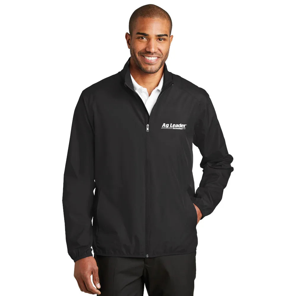 Port Authority Zephyr Full-Zip Embroidered Jacket – Black