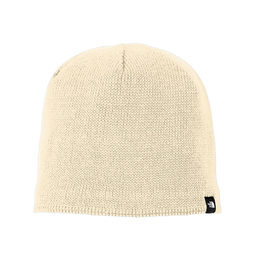 The North Face Mountain Beanie Embroidered – Vintage White
