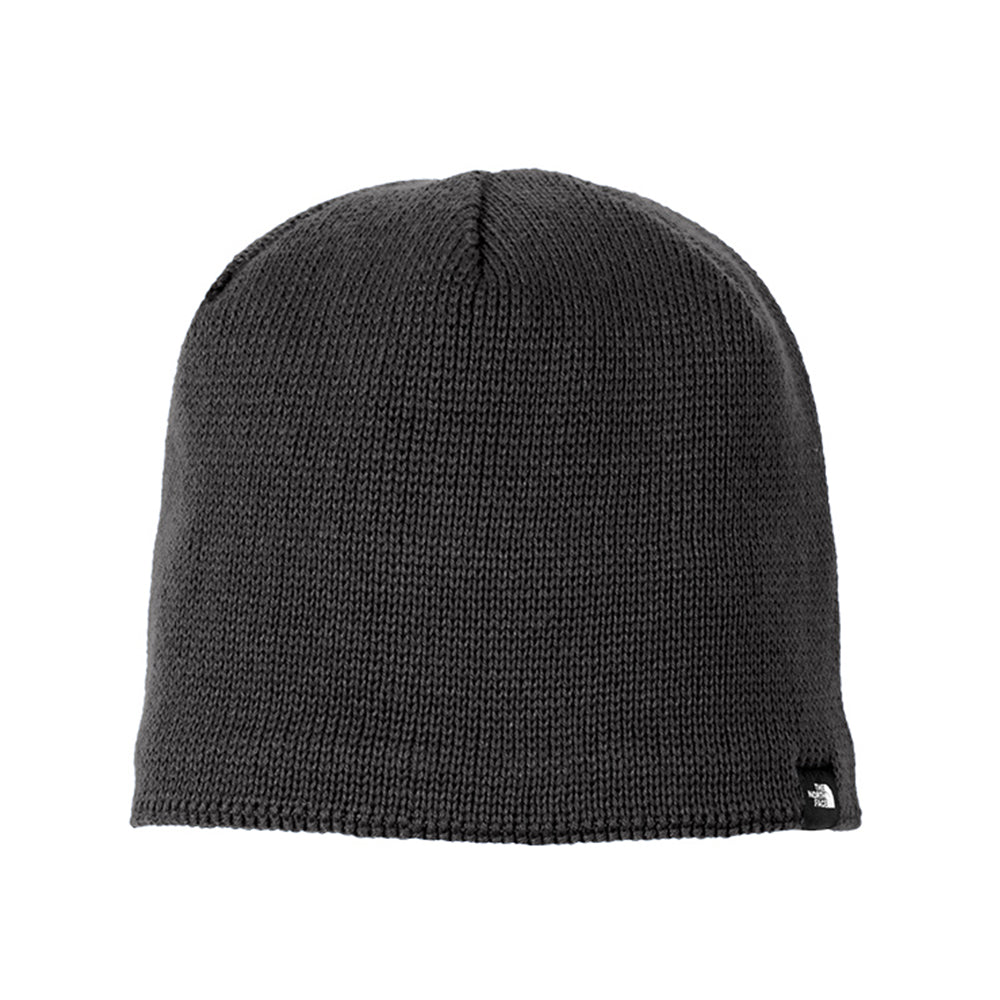 The North Face Mountain Beanie Embroidered – TNF Dark Grey Heather