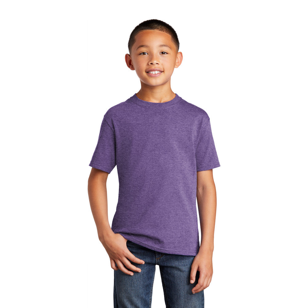 Port & Company Youth Core Cotton Tee Decorated