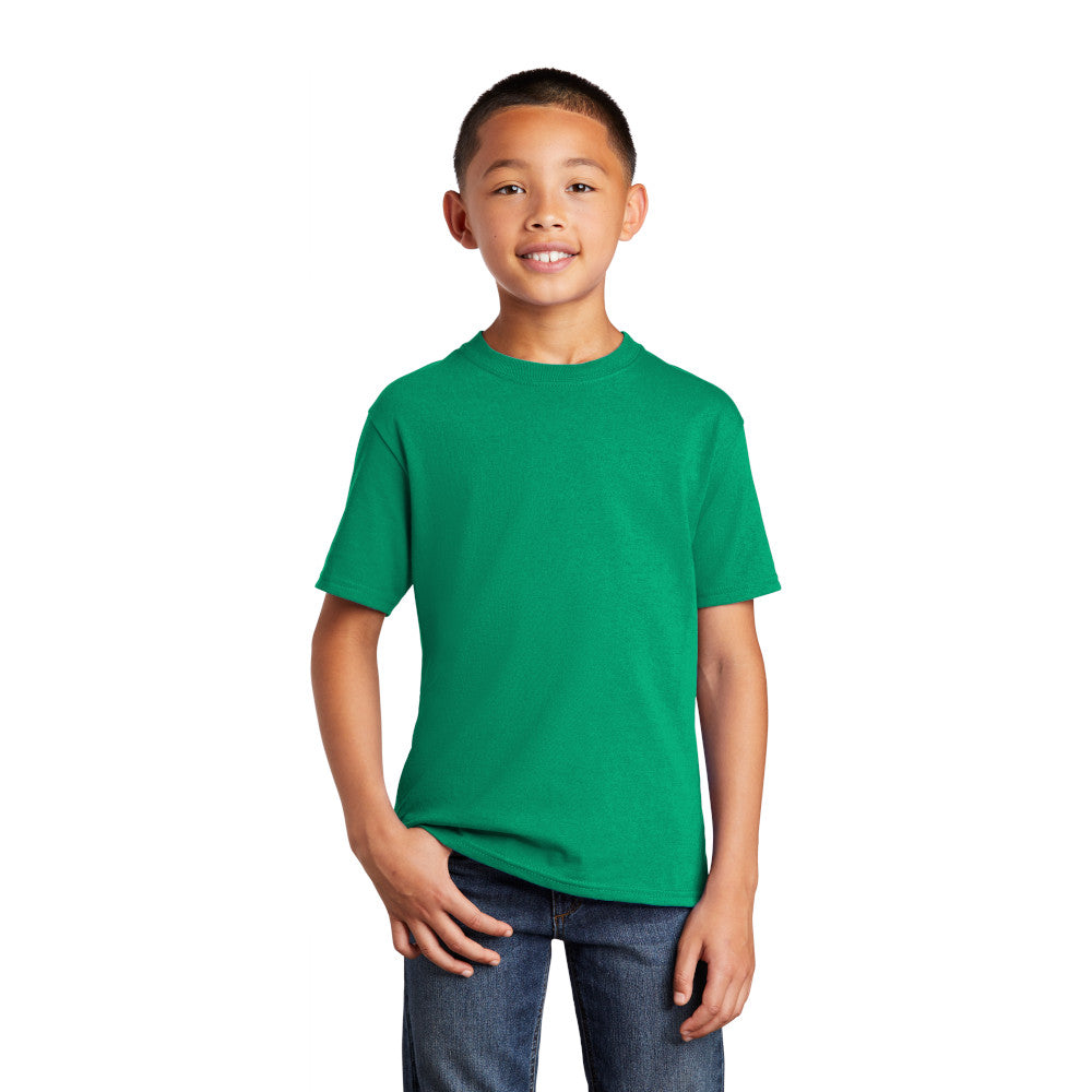Port & Company Youth Core Cotton Tee Decorated