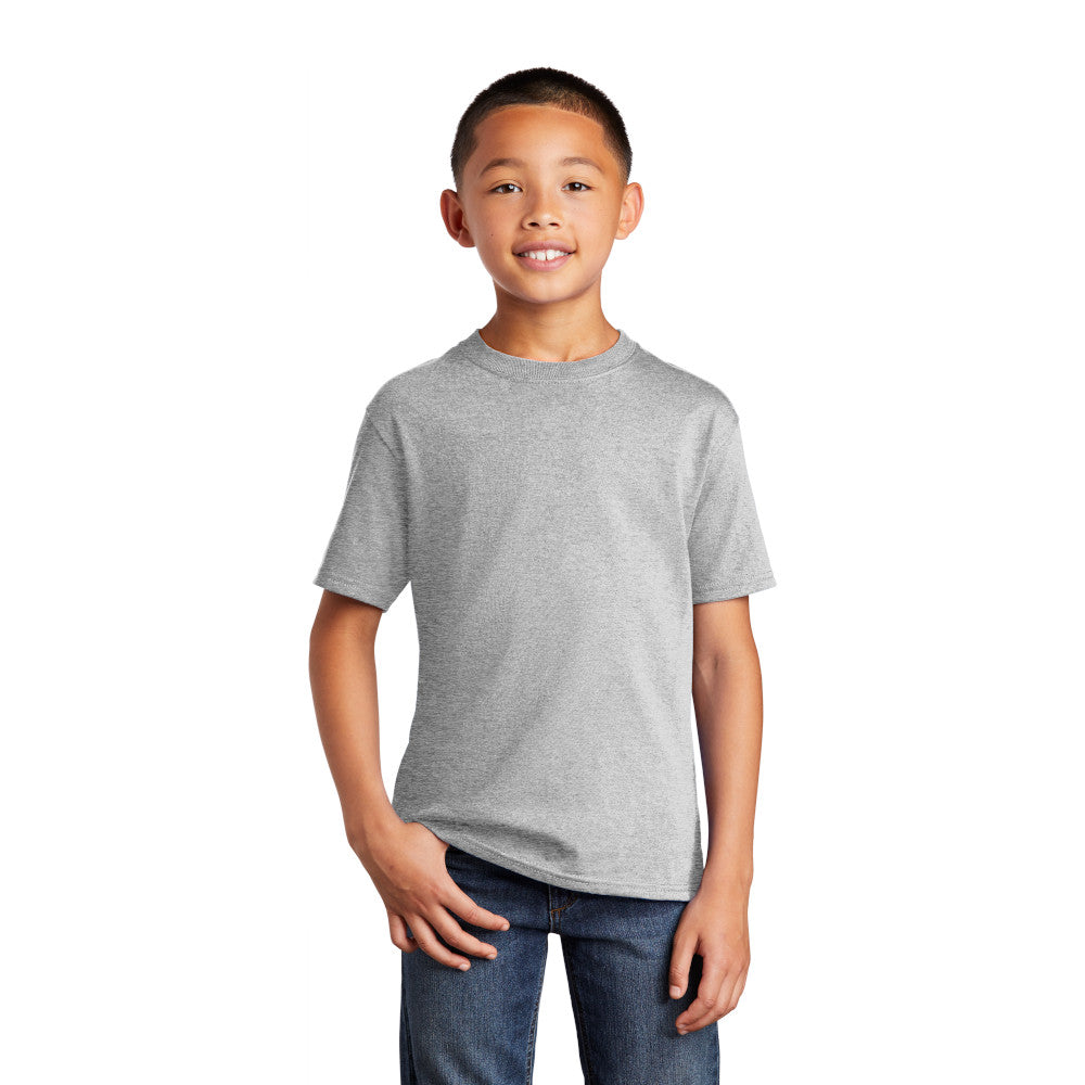 Port & Company Youth Core Cotton Tee Decorated