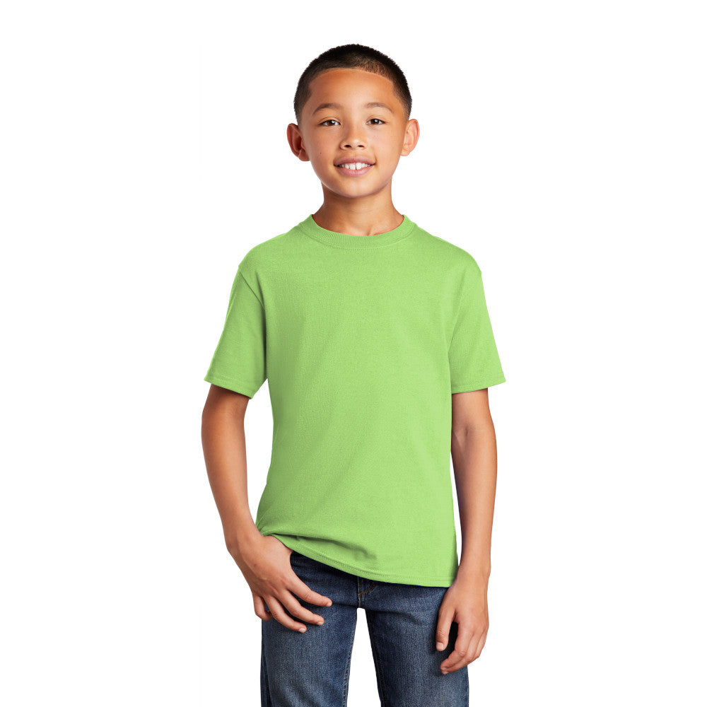 Port & Company Youth Core Cotton Tee Decorated